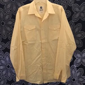Levis mens large button down long sleeve